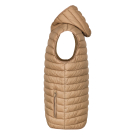 Liberty hood vest men svetlo braon 4